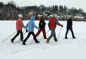 Nordic Walking im Winter © Petra Rautenstrauch