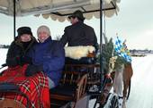 Kutschenfahrt im Winter © Petra Rautenstrauch